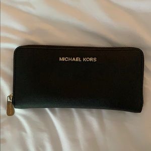 Michael Kors zip around wallet